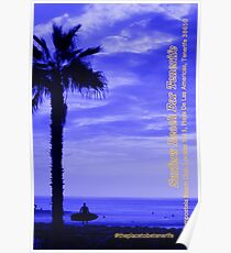 Surfers Beach Bar Tenerife Poster