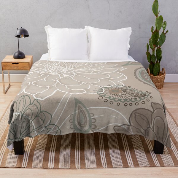 Item preview, Mocha Paisley V designed and sold by Sasha Art Gallery.