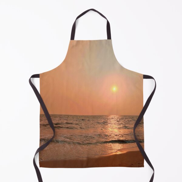 Item preview, Calm Orange Sunset On Beach- Ocean designed and sold by SheetalMourya.