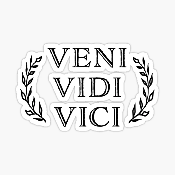 Cesar's iconic phrase VENI VIDI VICI should actually be PRONOUNCED AS  Wenny Weedee WeeKEE - Small Fact Frog