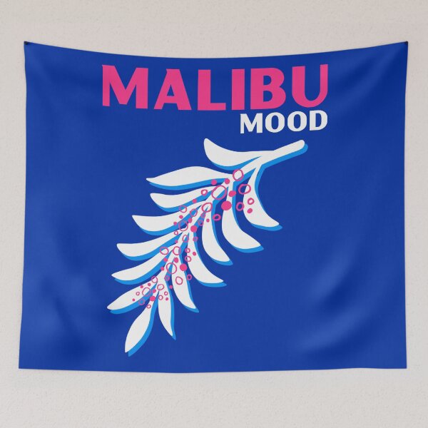 Item preview, MALIBU MOOD - rosa y azul designed and sold by Julia Santos.