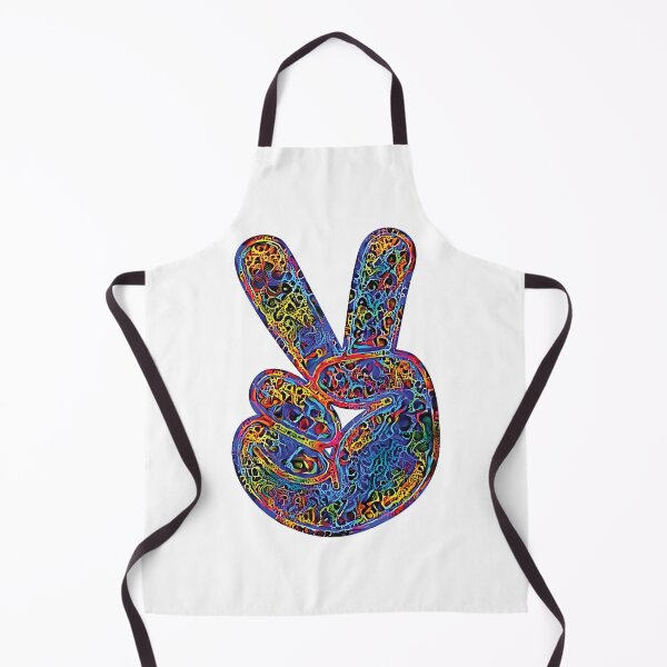 Item preview, Peace Symbol Retro Groovy Colors designed and sold by ittybittyowl.