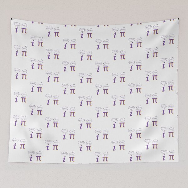 Item preview, Be Rational Get Real mathematics and funny tshirts pi and i  designed and sold by Halabe art.