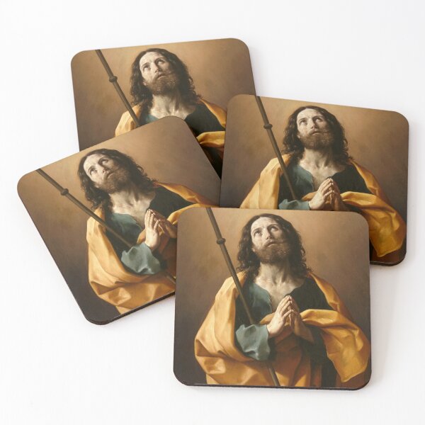Item preview, Saint James the Great | Guido Reni | 1638 Renaissance Gospel Biblical Art designed and sold by CJET.