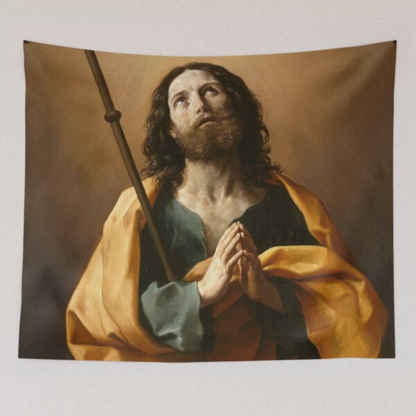 Item preview, Saint James the Great | Guido Reni | 1638 Renaissance Gospel Biblical Art designed and sold by CJET.