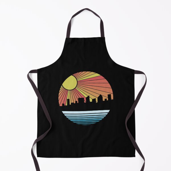 Item preview, shoreline sunset retro t-shirt designed and sold by amchtakkosa1.
