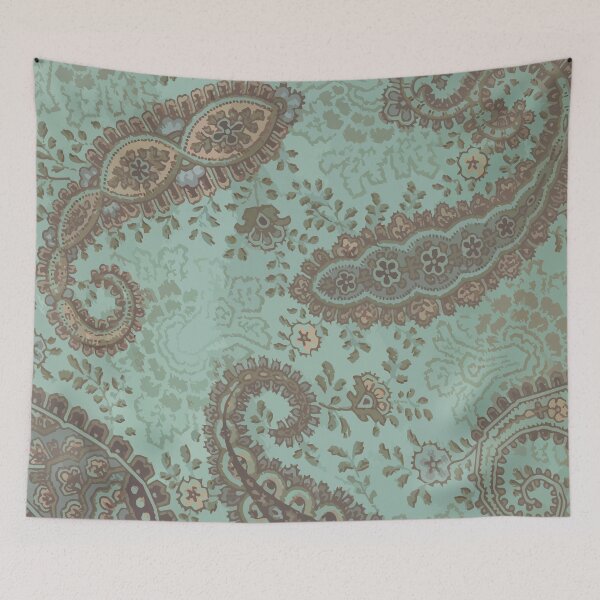 Item preview, Sage and Paisley I designed and sold by Sasha Art Gallery.