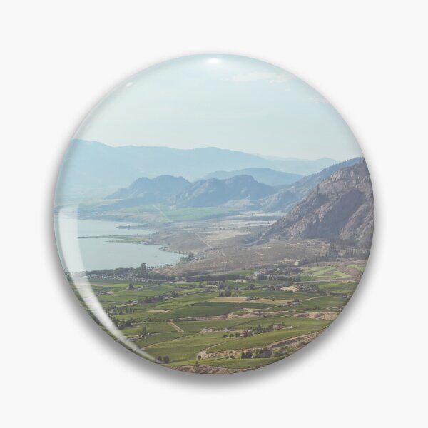Item preview, Osoyoos Lake and Vineyards Valley View in Summer designed and sold by Amy Mitchell.