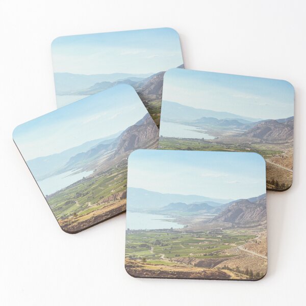 Item preview, Osoyoos Lake and Vineyards Valley View in Summer designed and sold by Amy Mitchell.