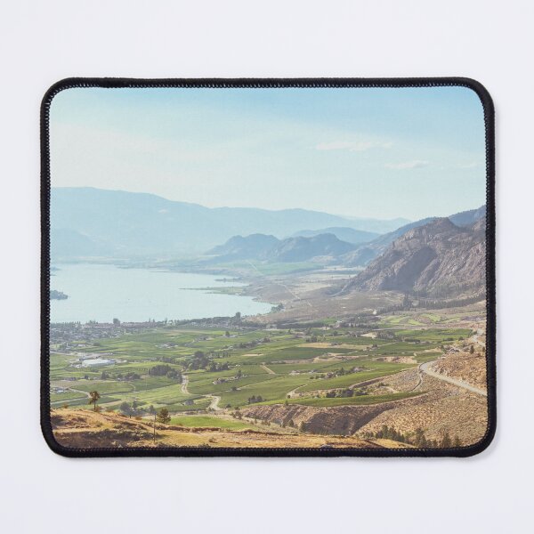 Item preview, Osoyoos Lake and Vineyards Valley View in Summer designed and sold by Amy Mitchell.