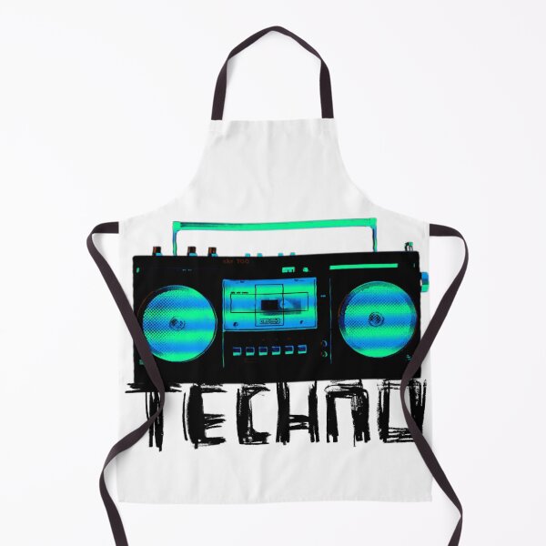 Item preview, Music Vintage Techno Radio for Techno DJ designed and sold by badlydrawnbabe.