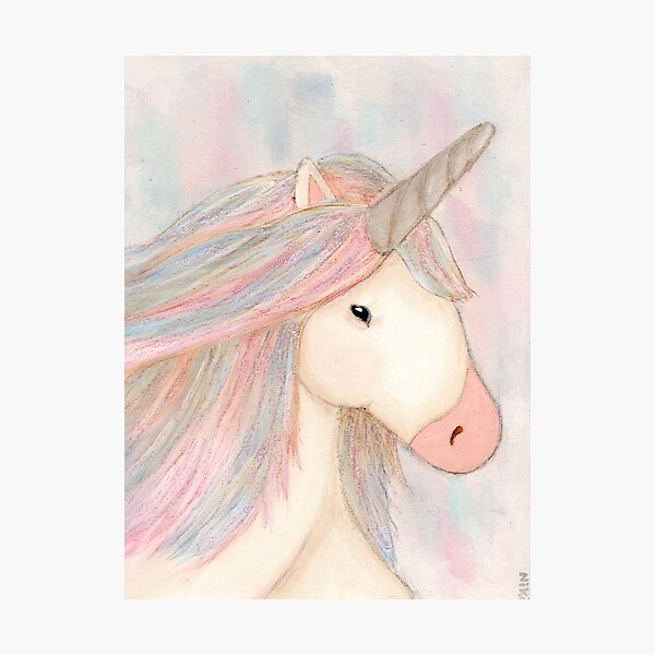 Unicorn Photographic Print