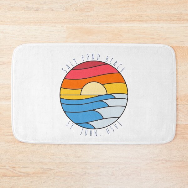 Item preview, Salt Pond Beach St. John USVI Vintage Sunset designed and sold by earth-sky-and-i.