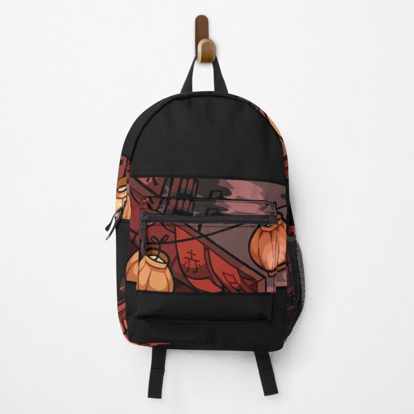Item preview, Red lantern city background designed and sold by SunwuYotasuke.