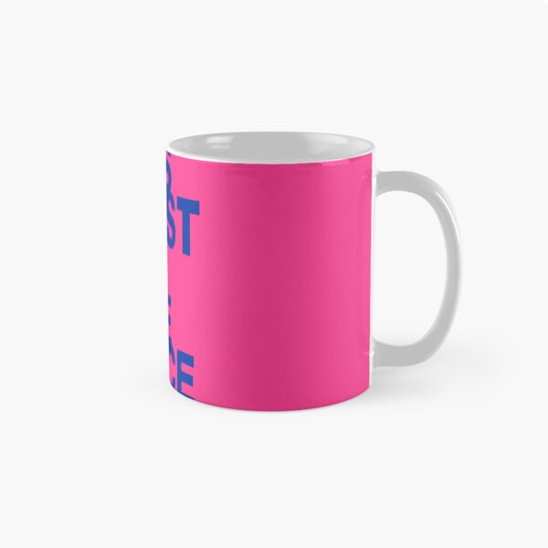 Item preview, MUST BE THE PLACE - pink and blue designed and sold by Julia Santos.