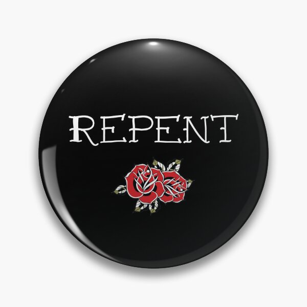 Item preview, Repent (white lettering) designed and sold by Nathan Payne.