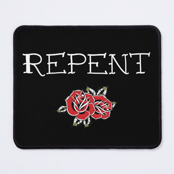 Item preview, Repent (white lettering) designed and sold by Nathan Payne.