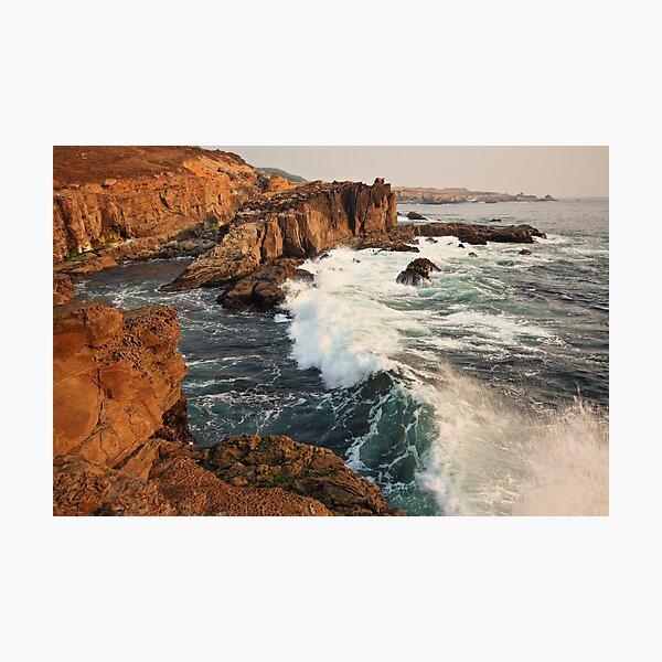 Item preview, Crashing Wave at Salt Point designed and sold by outdoorstudio.