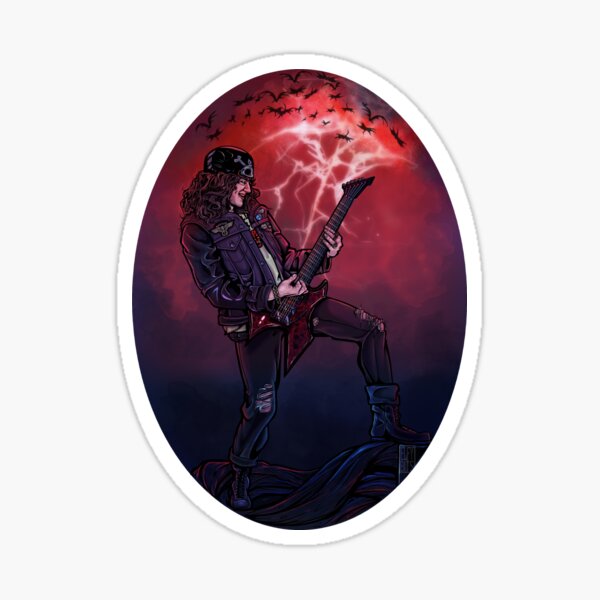 Eddie Munson, légende du métal Sticker