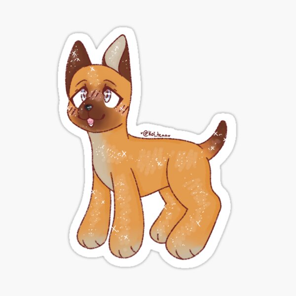 LPS Great Dane 244 Sticker For Sale By Koiteaa Redbubble   St,small,507x507 Pad,600x600,f8f8f8 