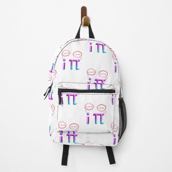 Item preview, Be Rational Get Real mathematics and funny tshirts pi and i  designed and sold by Halabe art.