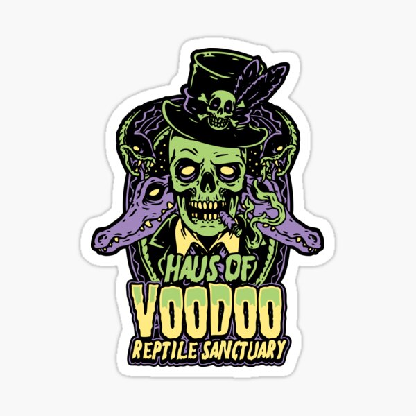 Haus of Voodoo Logo Sticker
