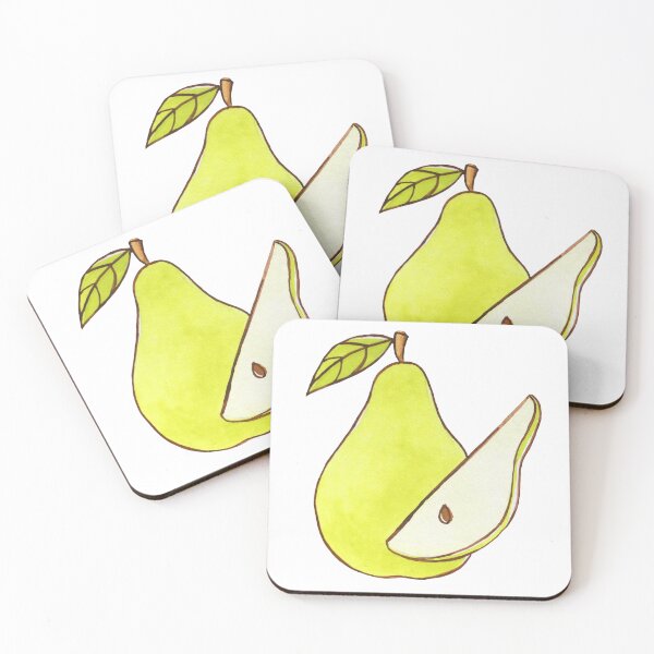 Item preview, Pear Slice (Fruit Bowl Series) designed and sold by alazas.