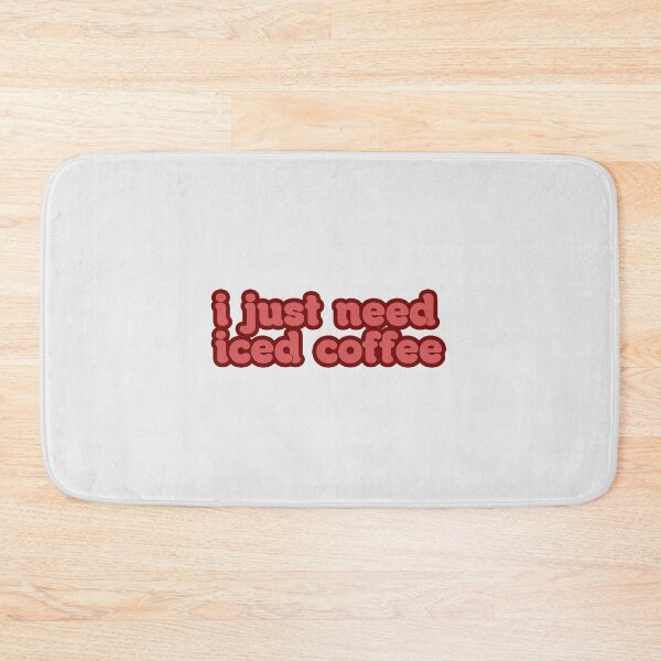 Item preview, i just need iced coffee designed and sold by afonso-arts.