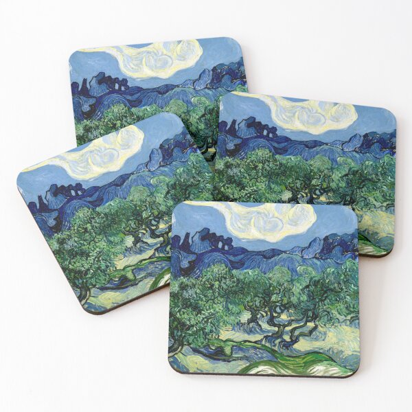 Item preview, Vincent van Gogh's Olive Trees with the Alpilles in the Background designed and sold by Oliveirallan.
