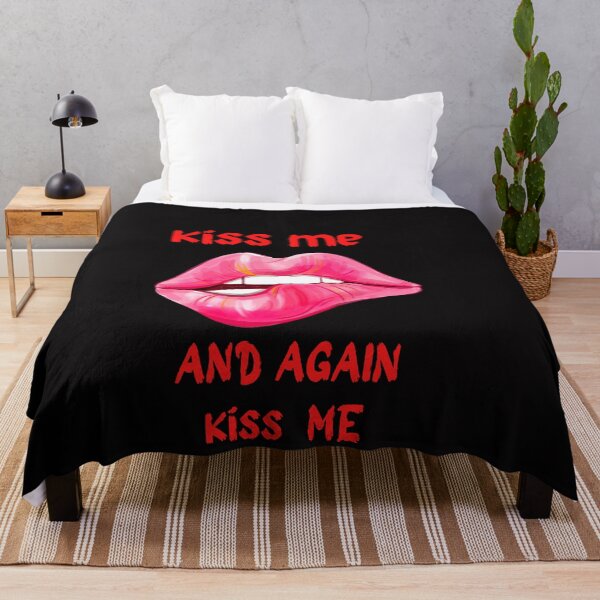 Item preview, kiss me Essential t-shirts, kiss t-shirts, love t-shirts, romance t-shirts designed and sold by BLUE bubble.