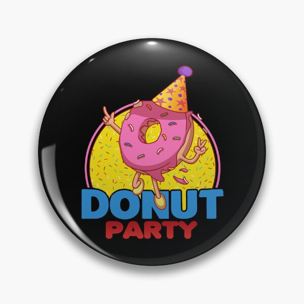 Item preview, DONUT PARTY TIME designed and sold by lukas69graphic.