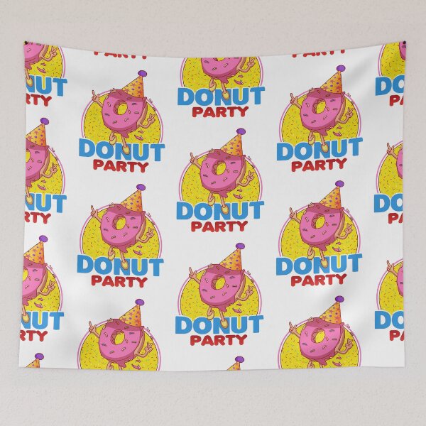 Item preview, DONUT PARTY TIME designed and sold by lukas69graphic.