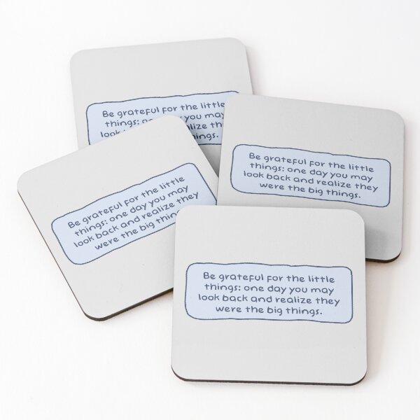 Item preview, Be grateful for the little things quote designed and sold by afonso-arts.
