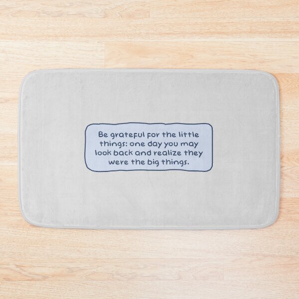 Item preview, Be grateful for the little things quote designed and sold by afonso-arts.