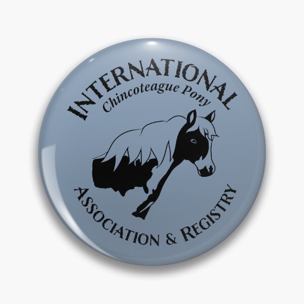 Item preview, ICPAR- Black Circle Logo designed and sold by International Chincoteague Pony Association & Registry.