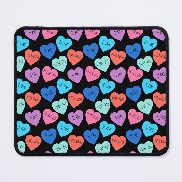 Item preview, Cute love hearts pattern, I love you, ti amo, je taime, te amo, ich liebe dich designed and sold by Orianah.