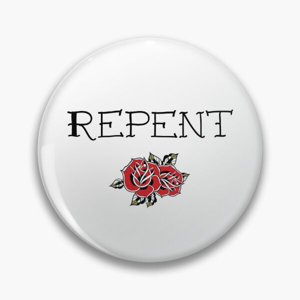 Item preview, Repent (black lettering) designed and sold by Nathan Payne.