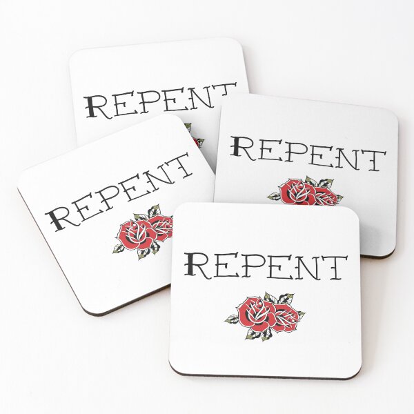 Item preview, Repent (black lettering) designed and sold by Nathan Payne.
