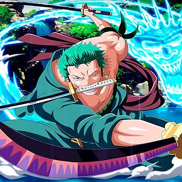 zoro one piece Poster by Marlow31