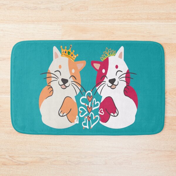 Item preview, Cats love. Prince and princess cat. Happy day of love and friendship. Happy Valentines. designed and sold by EMIPRINCESS.