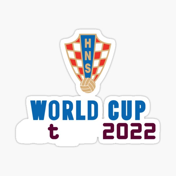 Croatia World Cup Qatar 2022 Sticker For Sale By 7ERDA Redbubble   St,small,507x507 Pad,600x600,f8f8f8 