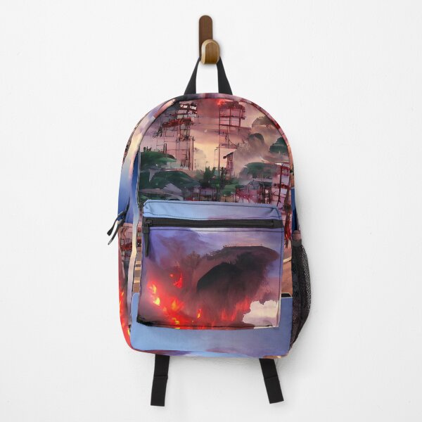 Item preview, ERUPTION OVER TOKYO designed and sold by LeKuroNeko.