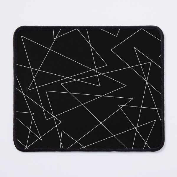 Item preview, Abstract triangles black and white pattern designed and sold by cutecrazytshirt.