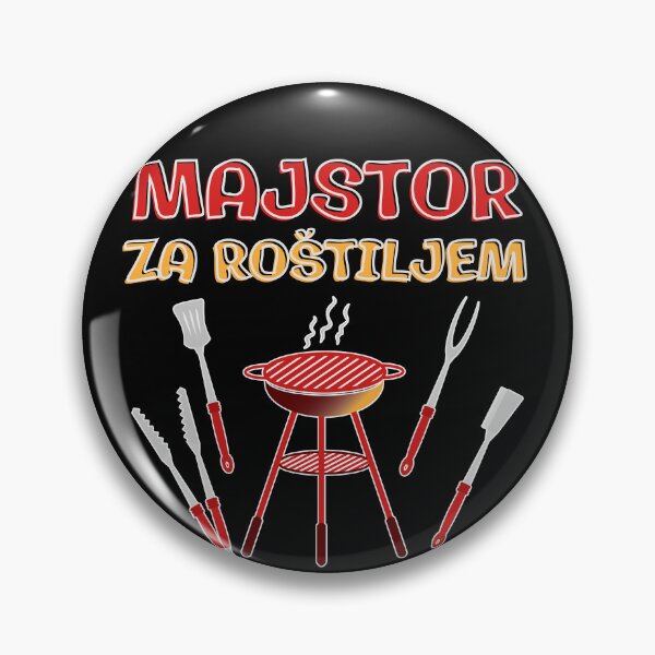 Item preview, Majstor za roštiljem - Dark designed and sold by MC Art Studio.