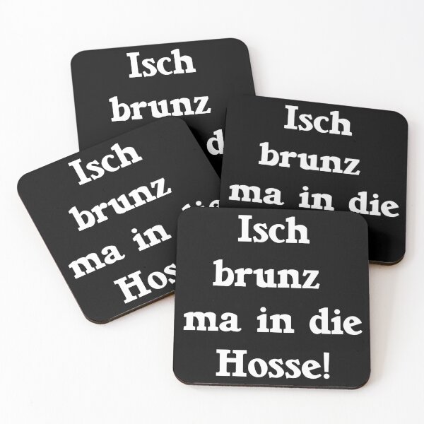 Item preview, I'm brunz ma in the hosse, best Palatinate sayings designed and sold by Kirei-Lily.