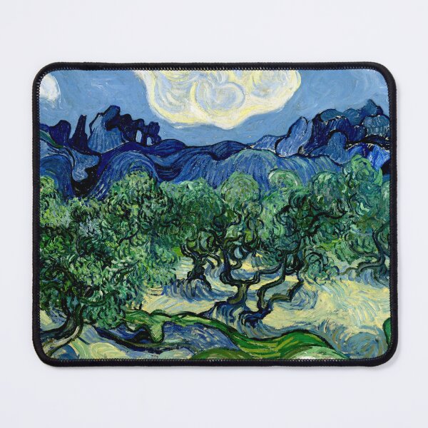 Item preview, Vincent van Gogh's Olive Trees with the Alpilles in the Background designed and sold by Oliveirallan.