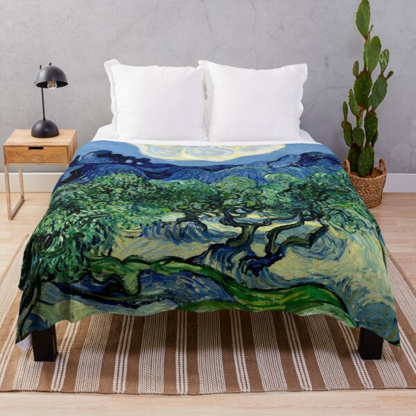 Item preview, Vincent van Gogh's Olive Trees with the Alpilles in the Background designed and sold by Oliveirallan.