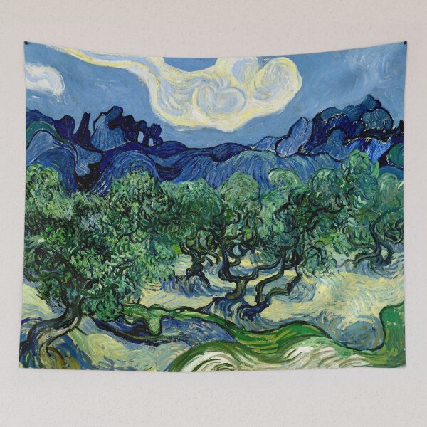 Item preview, Vincent van Gogh's Olive Trees with the Alpilles in the Background designed and sold by Oliveirallan.