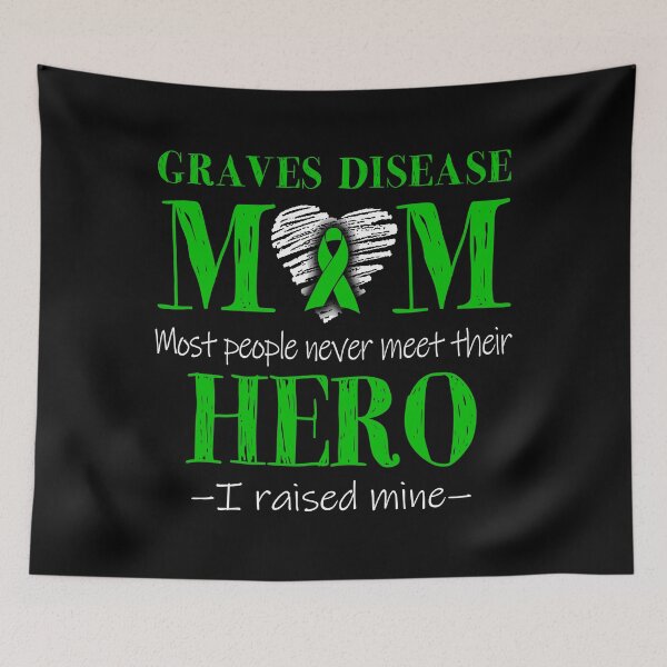 Item preview, Proud Graves Disease Mom HERO I Raised Mine designed and sold by Mnrshirley.