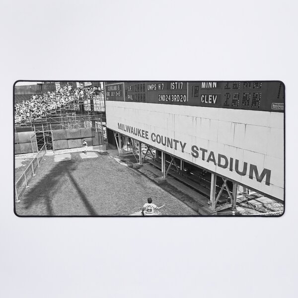 "Milwaukee County Stadium Bullpen, Milwaukee Baseball Stadium, Old Ballpark, Old Stadium